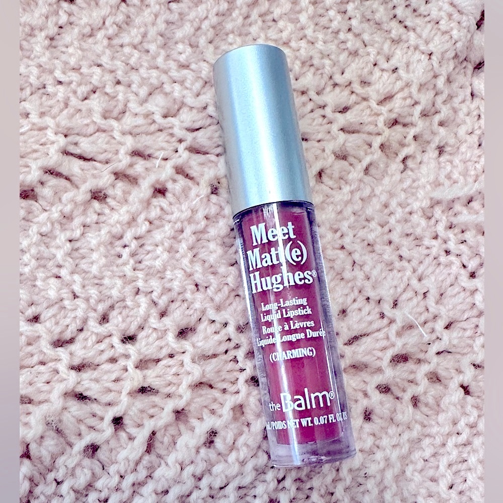 theBalm Meet Matt(e) Hughes Liquid Lipstick - “Charming” shade